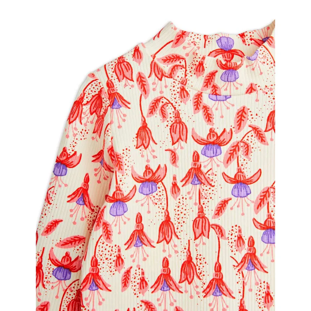 Mini Rodini - Fuchsia high-neck long-sleeved tee