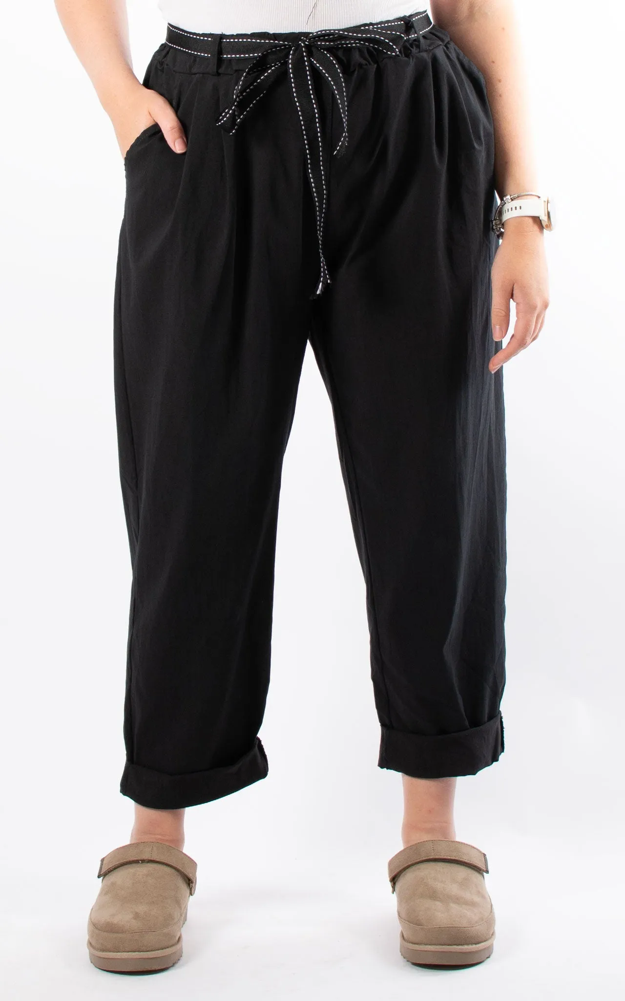 Mom Style Magic Trousers | Black
