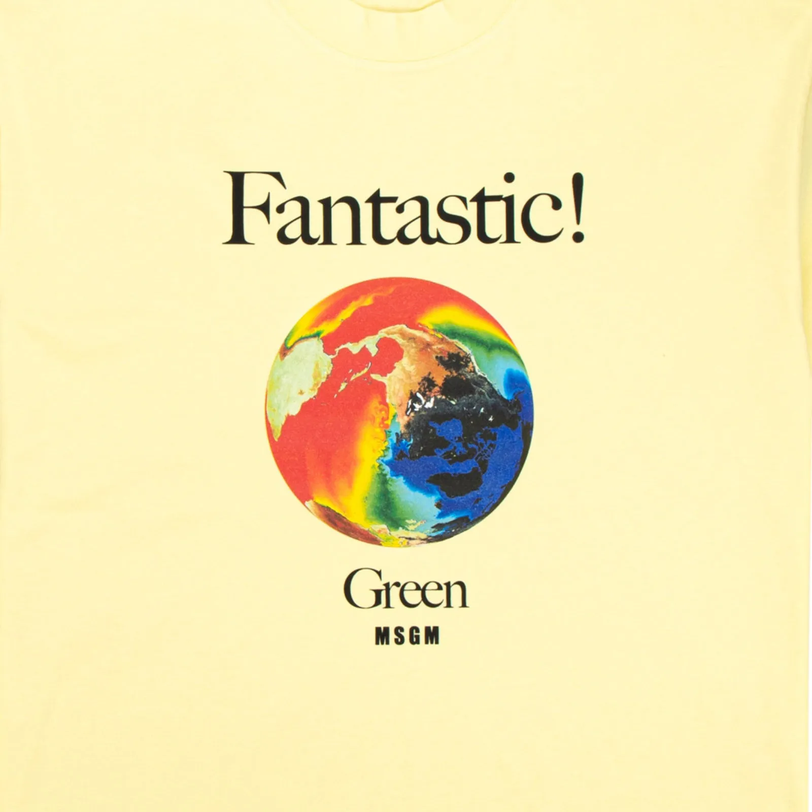 MSGM Logo Half T-Shirt