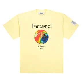 MSGM Logo Half T-Shirt