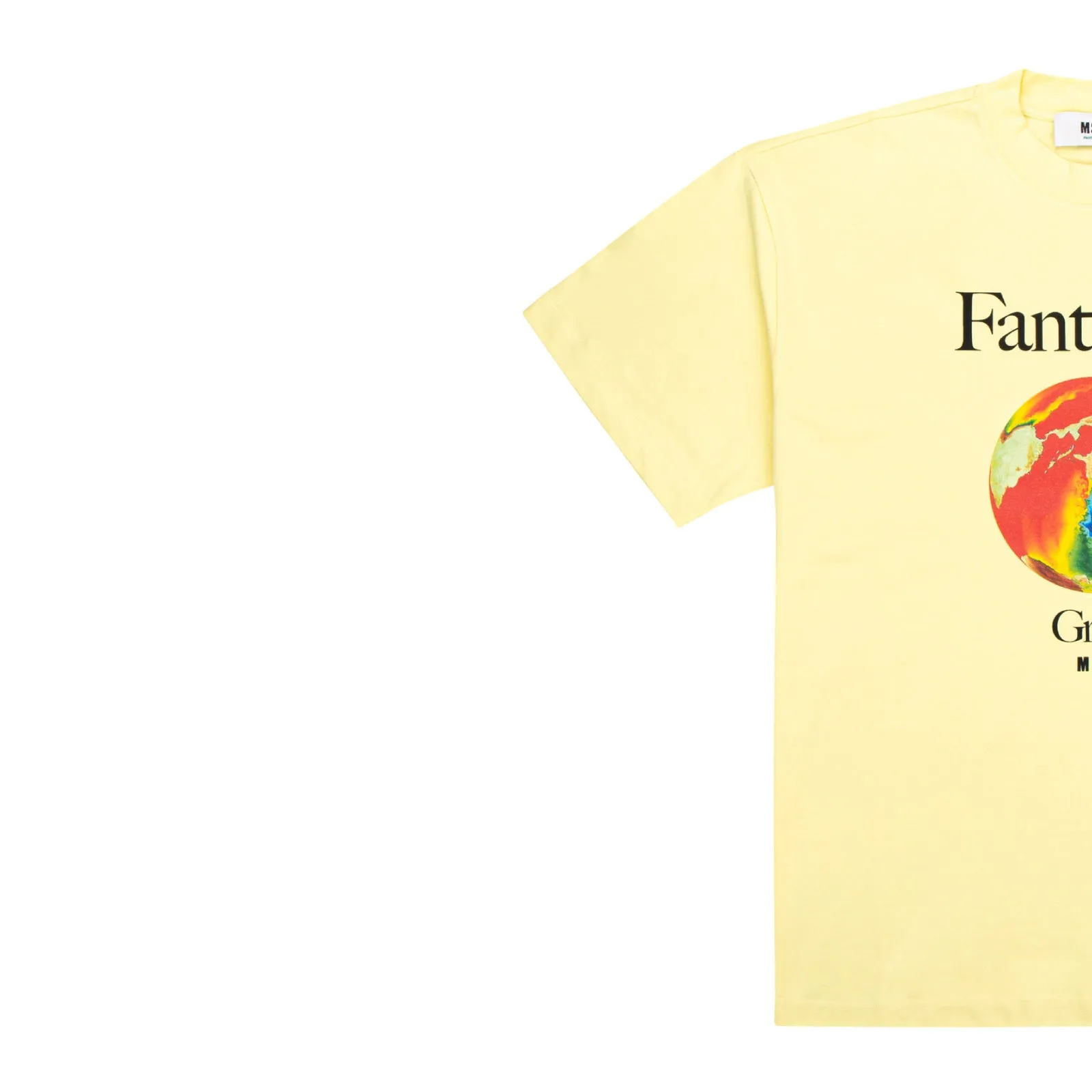 MSGM Logo Half T-Shirt