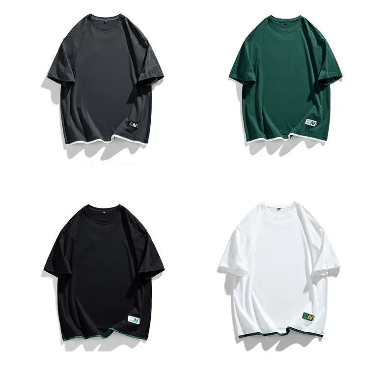 N Solid Label T-Shirt