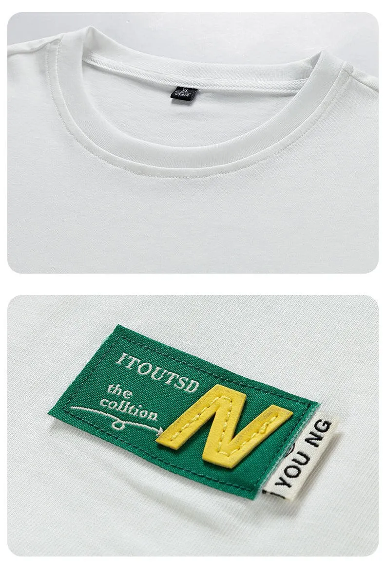 N Solid Label T-Shirt