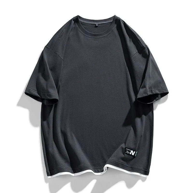 N Solid Label T-Shirt