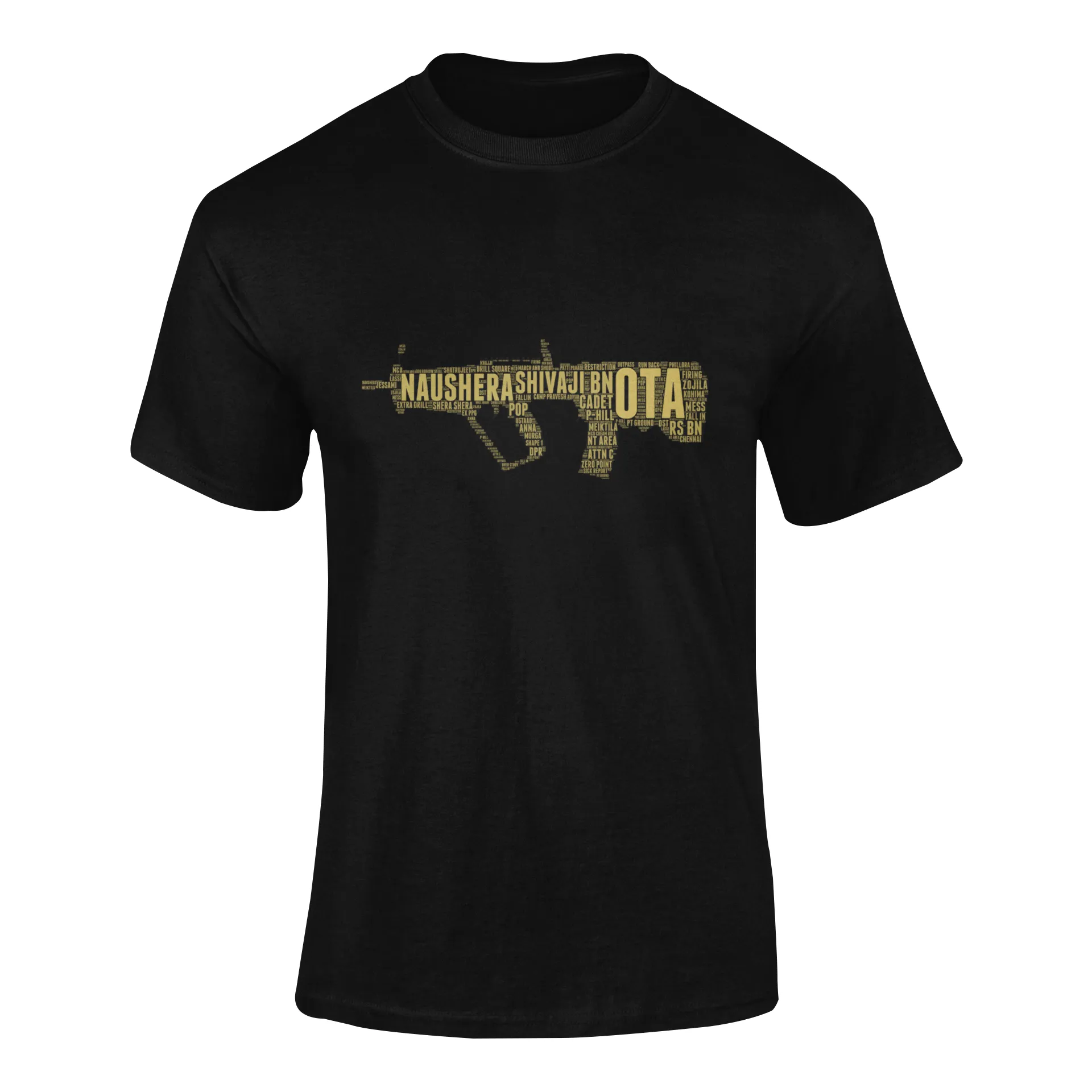 OTA T-shirt - Word Cloud Naushera - Tavor (Men)