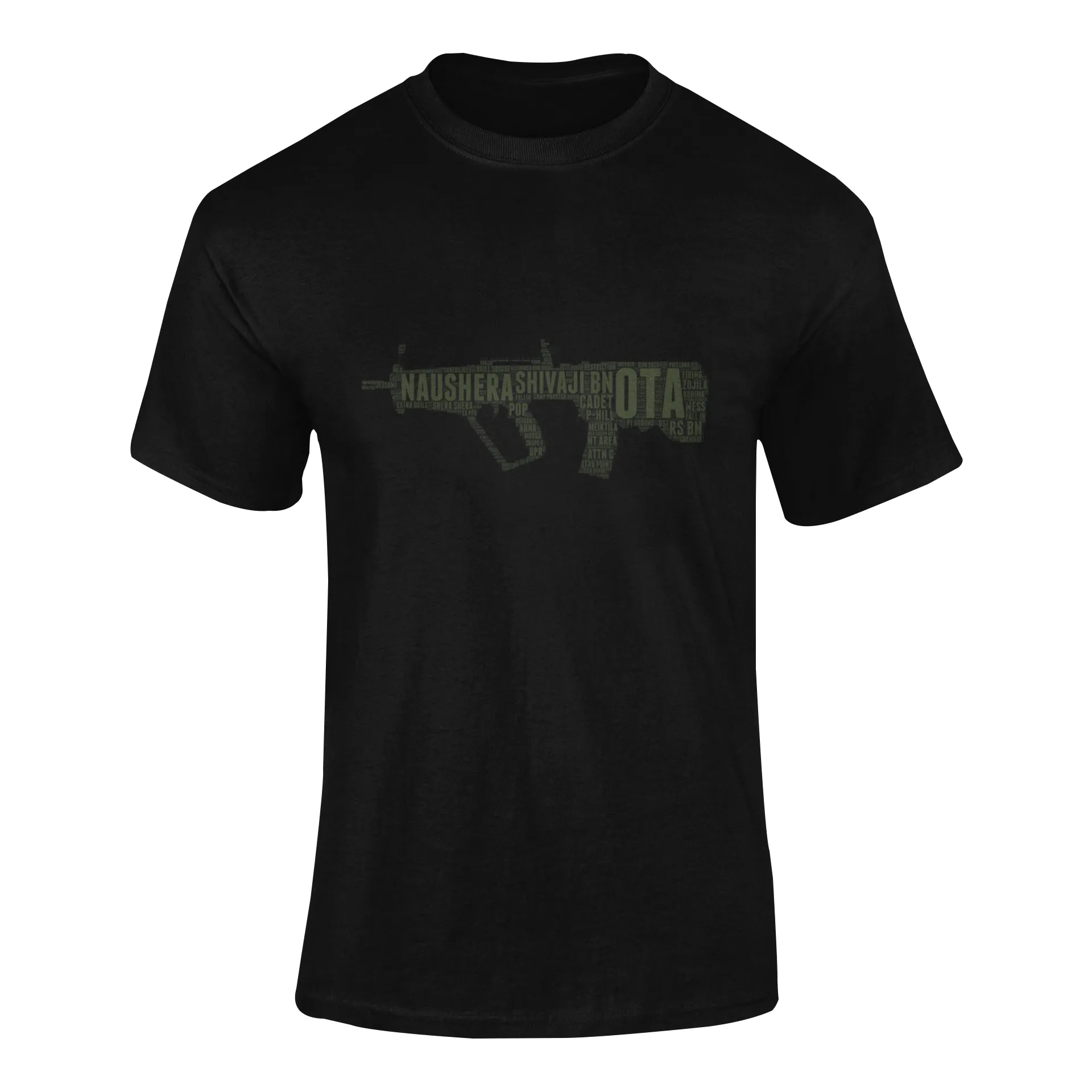 OTA T-shirt - Word Cloud Naushera - Tavor (Men)