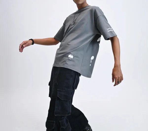Overbar Shadow Oversize T-shirt