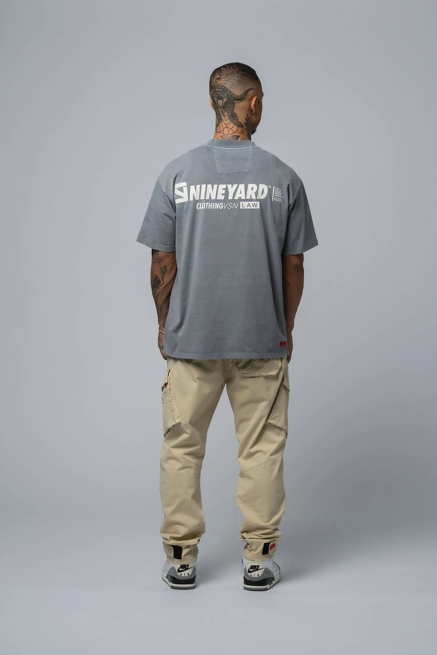 OVERSIZE T-Shirt used grey