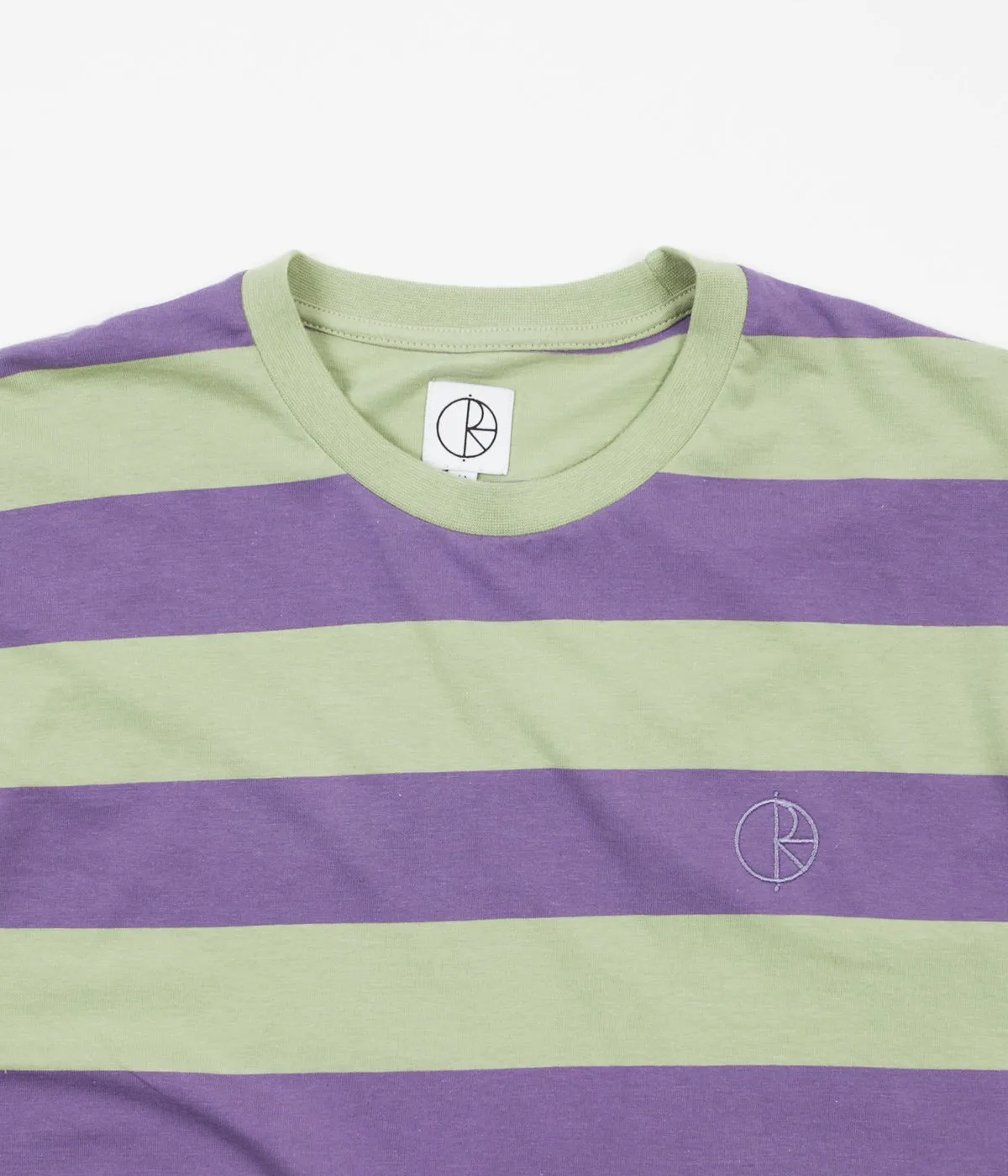 Polar '91 Stripe T-Shirt - Lilac / Sage