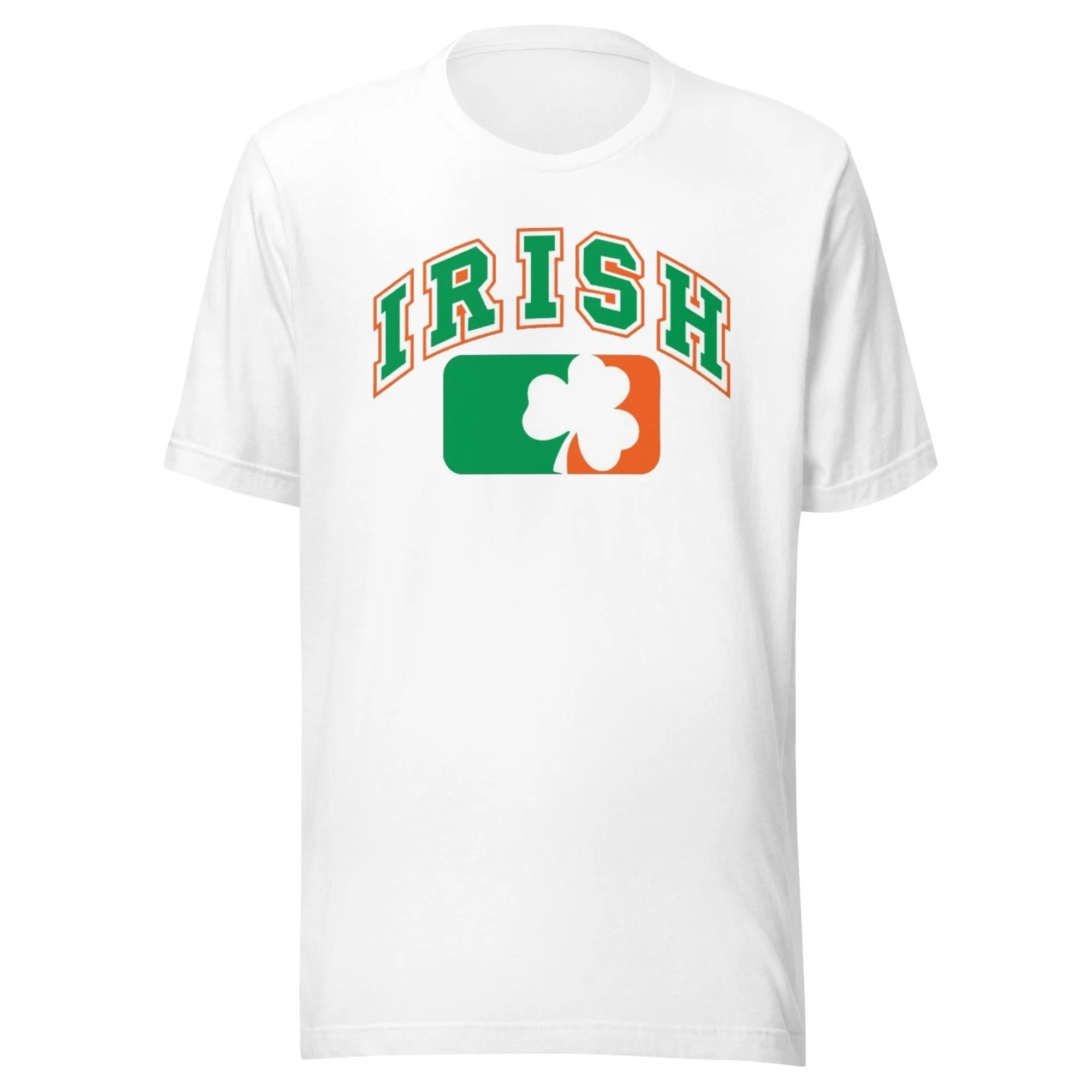 Pride T-Shirt Irish Logo Short Sleeve 100% Cotton Crew Neck Top