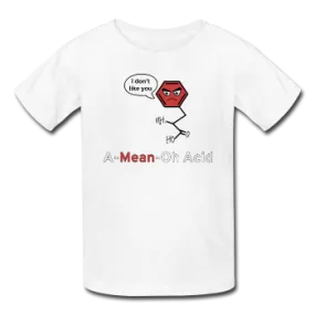 "A-Mean-Oh-Acid" - Kids T-Shirt