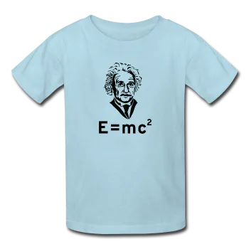 "Albert Einstein: E=mc²" - Kids' T-Shirt