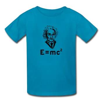 "Albert Einstein: E=mc²" - Kids' T-Shirt