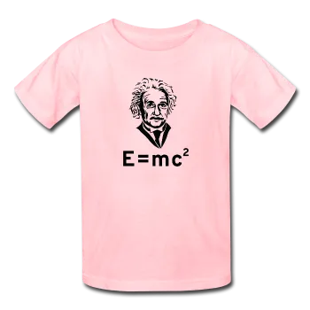 "Albert Einstein: E=mc²" - Kids' T-Shirt