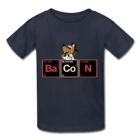 "Bacon Periodic Table" - Kids T-Shirt