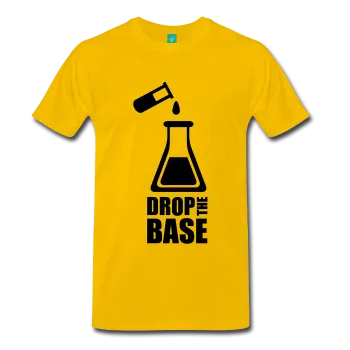 "Drop the Base" (black) - Men's T-Shirt