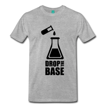 "Drop the Base" (black) - Men's T-Shirt