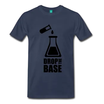 "Drop the Base" (black) - Men's T-Shirt