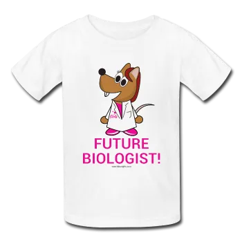 "Future Biologist" (Flirty) - Kids' T-Shirt