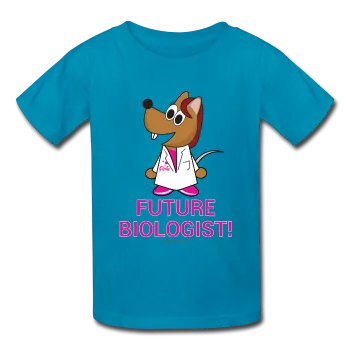 "Future Biologist" (Flirty) - Kids' T-Shirt