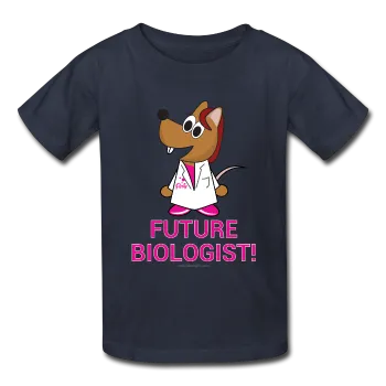 "Future Biologist" (Flirty) - Kids' T-Shirt