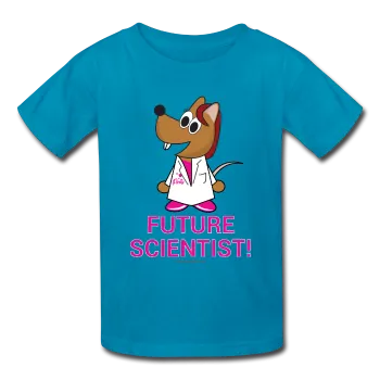 "Future Scientist" (Flirty) - Kids' T-Shirt