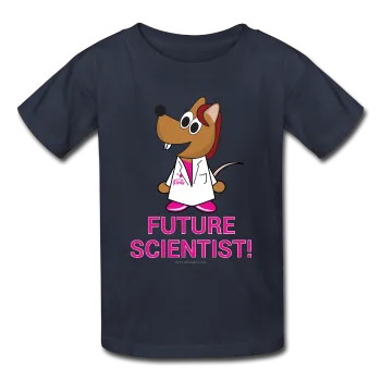 "Future Scientist" (Flirty) - Kids' T-Shirt