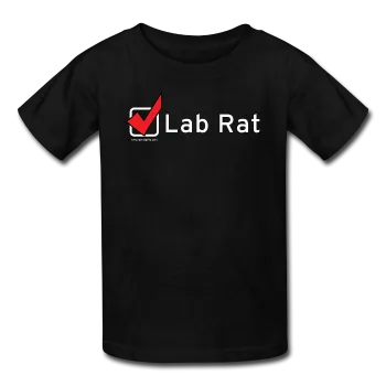 "Lab Rat, Check" - Kids' T-Shirt
