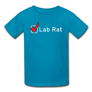 "Lab Rat, Check" - Kids' T-Shirt
