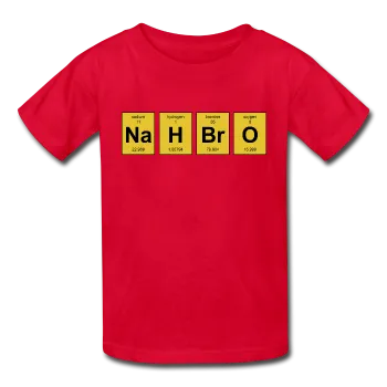 "NaH BrO" - Kids' T-Shirt
