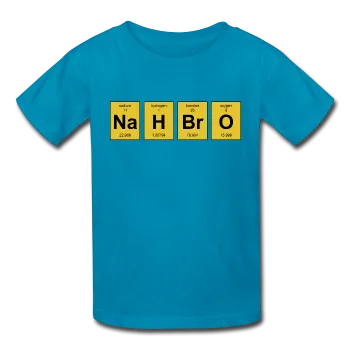 "NaH BrO" - Kids' T-Shirt