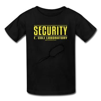 "Security E. Coli Laboratory" - Kids' T-Shirt