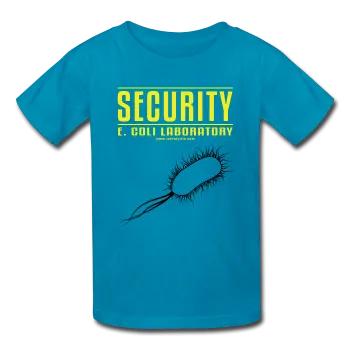 "Security E. Coli Laboratory" - Kids' T-Shirt