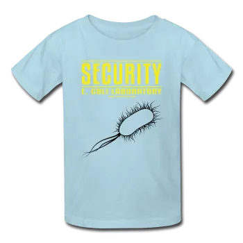 "Security E. Coli Laboratory" - Kids' T-Shirt