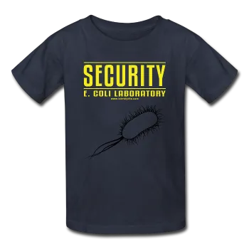 "Security E. Coli Laboratory" - Kids' T-Shirt