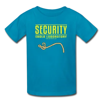 "Security Ebola Laboratory" - Kids' T-Shirt