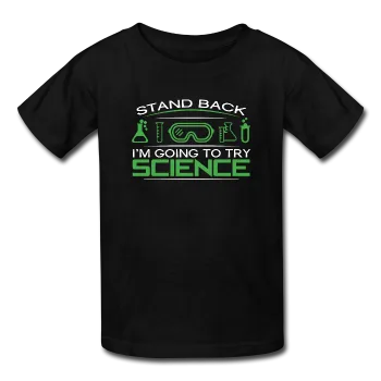 "Stand Back" - Kids' T-Shirt