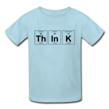"ThInK" (black) - Kids' T-Shirt
