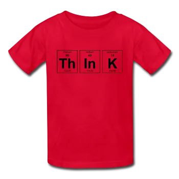 "ThInK" (black) - Kids' T-Shirt