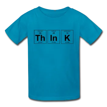 "ThInK" (black) - Kids' T-Shirt