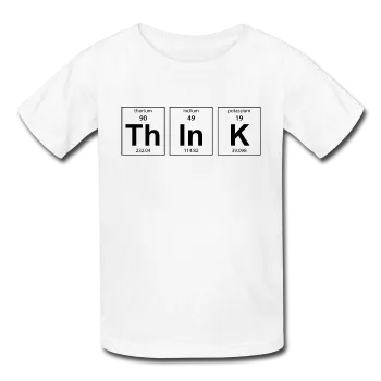 "ThInK" (black) - Kids' T-Shirt