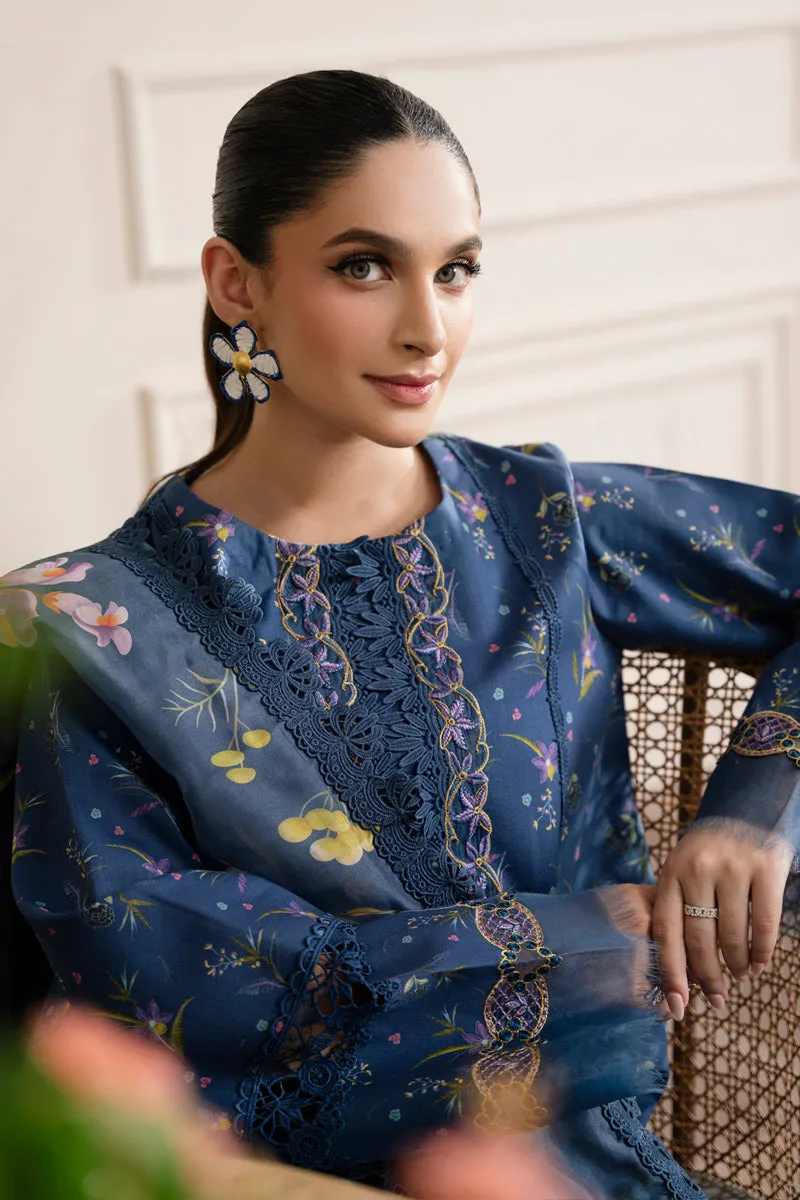 Rang Rasiya Lifestyle Embroidered Lawn Edit – Azure