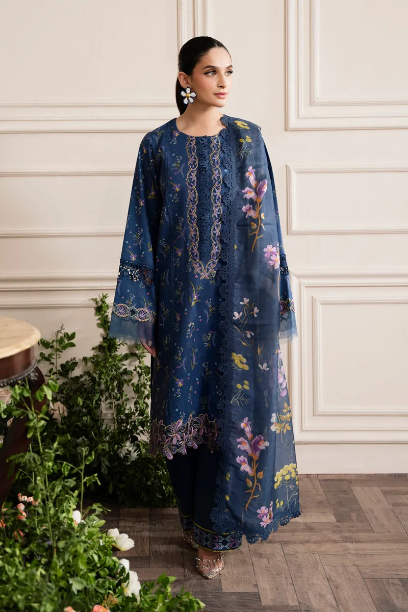 Rang Rasiya Lifestyle Embroidered Lawn Edit – Azure