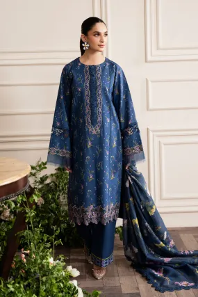Rang Rasiya Lifestyle Embroidered Lawn Edit – Azure