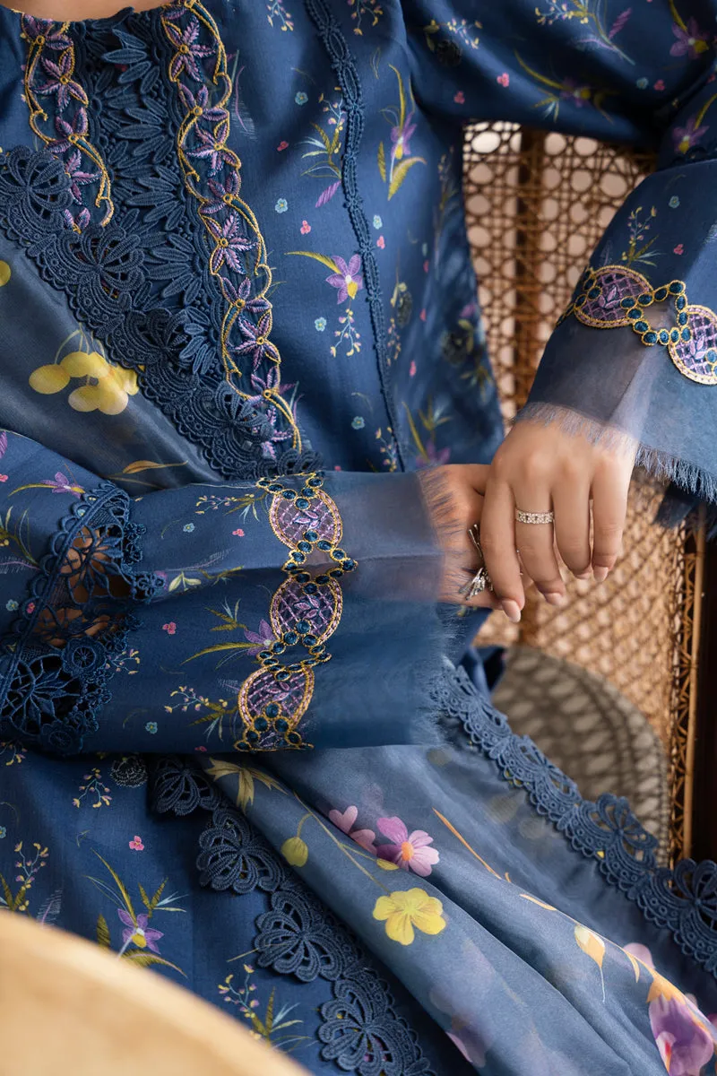 Rang Rasiya Lifestyle Embroidered Lawn Edit – Azure