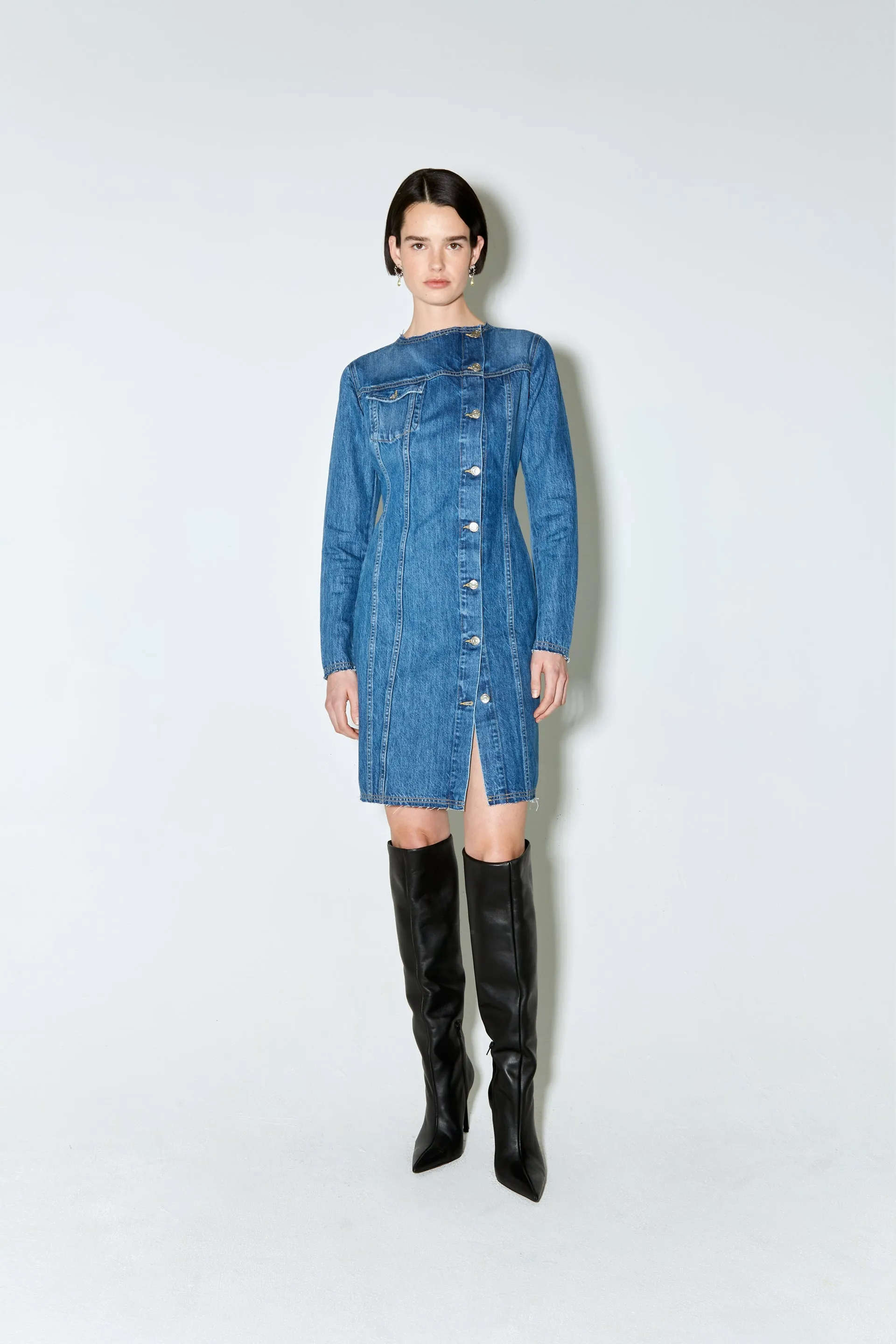 RAYAN dress blue