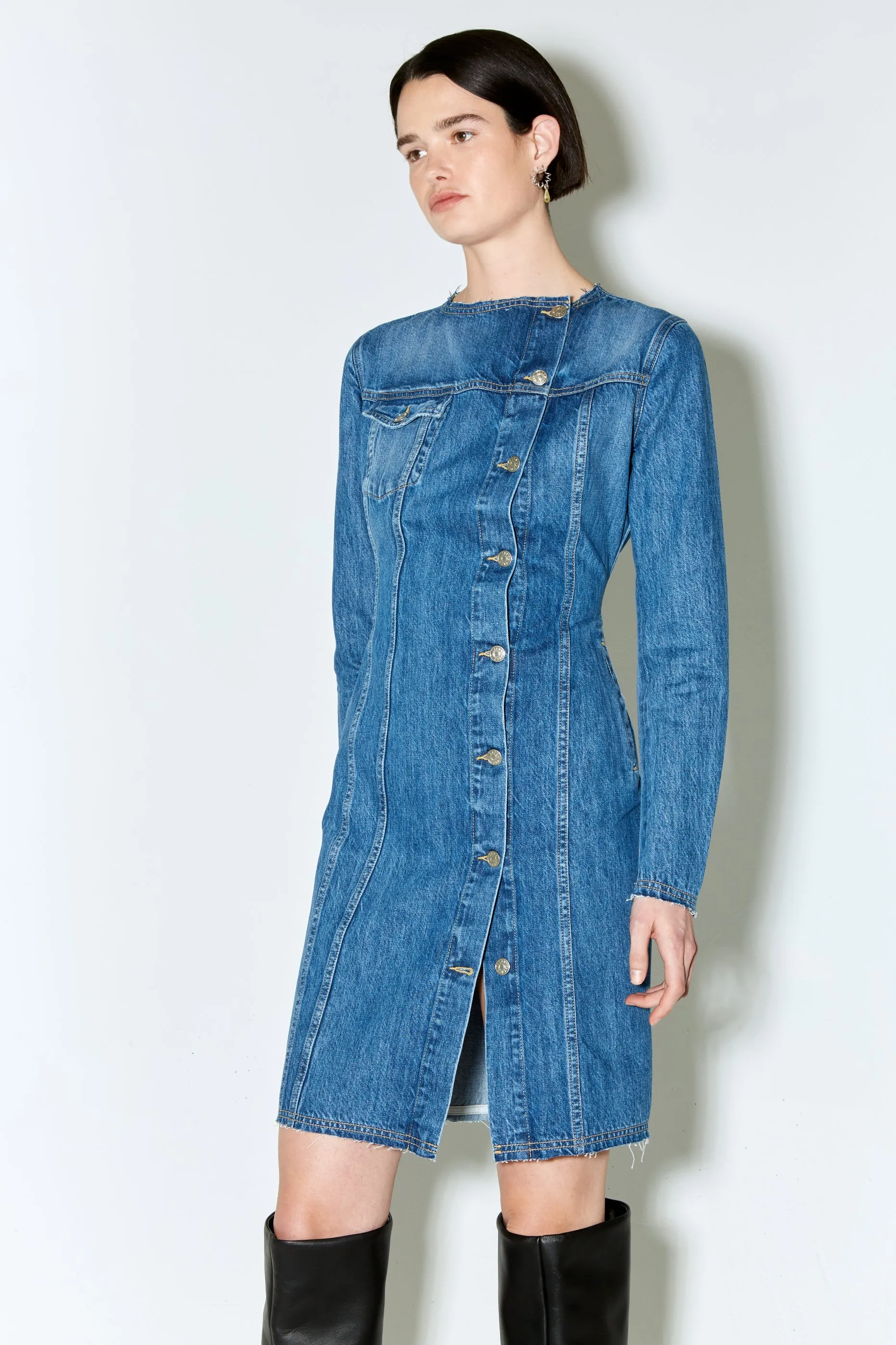 RAYAN dress blue