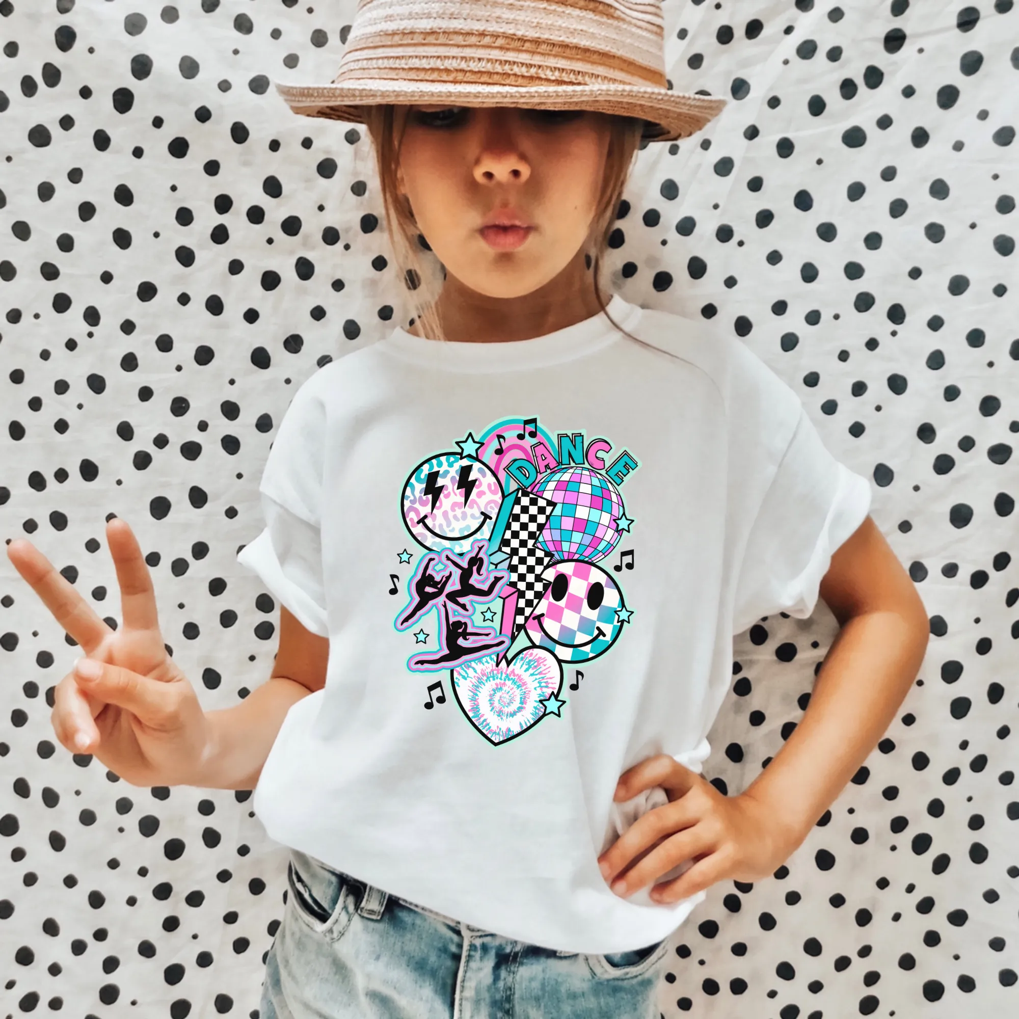 Retro Dance Shirt for Girls