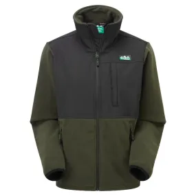Ridgeline Hybrid Mens Jacket - Black/Olive
