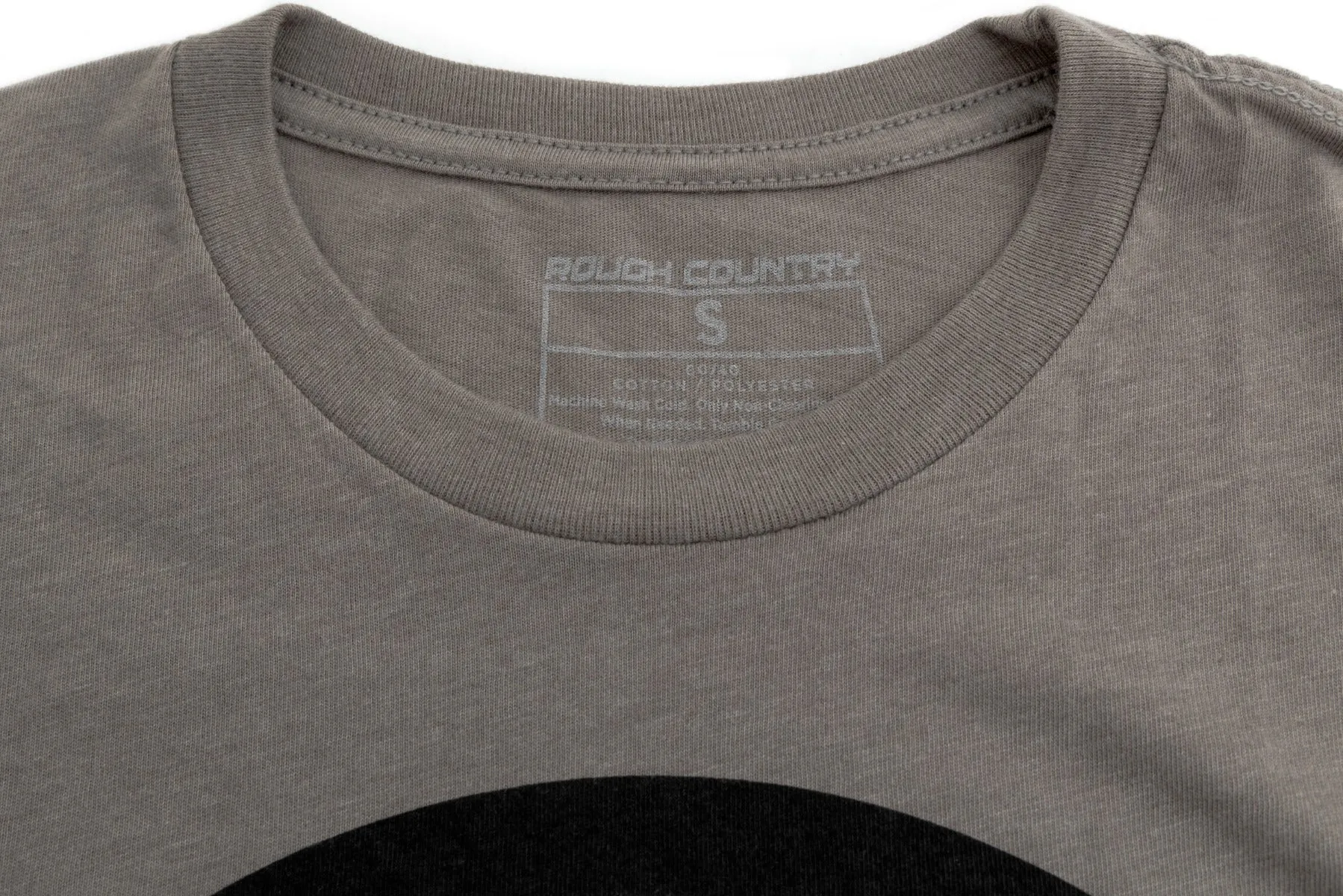 Rough Country T-Shirt - RC Mountains - Warm Gray - MD